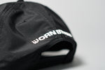 Load image into Gallery viewer, Worn By Few Black Performance Nylon Snapback
