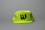 Load image into Gallery viewer, Worn By Few Static Yellow Performance Nylon Snapback
